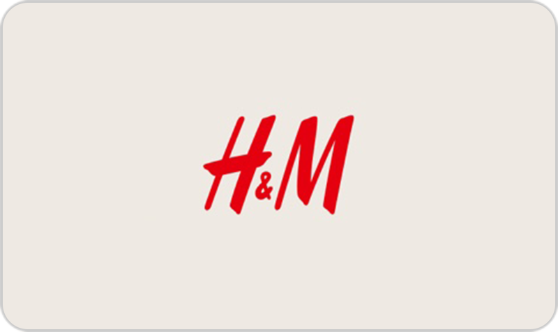H&M dárková karta - Hodnota: 5 000 Kč