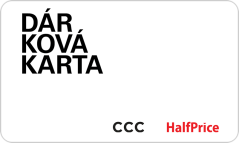 CCC x HalfPrice dárková karta (cashback 6 %)
